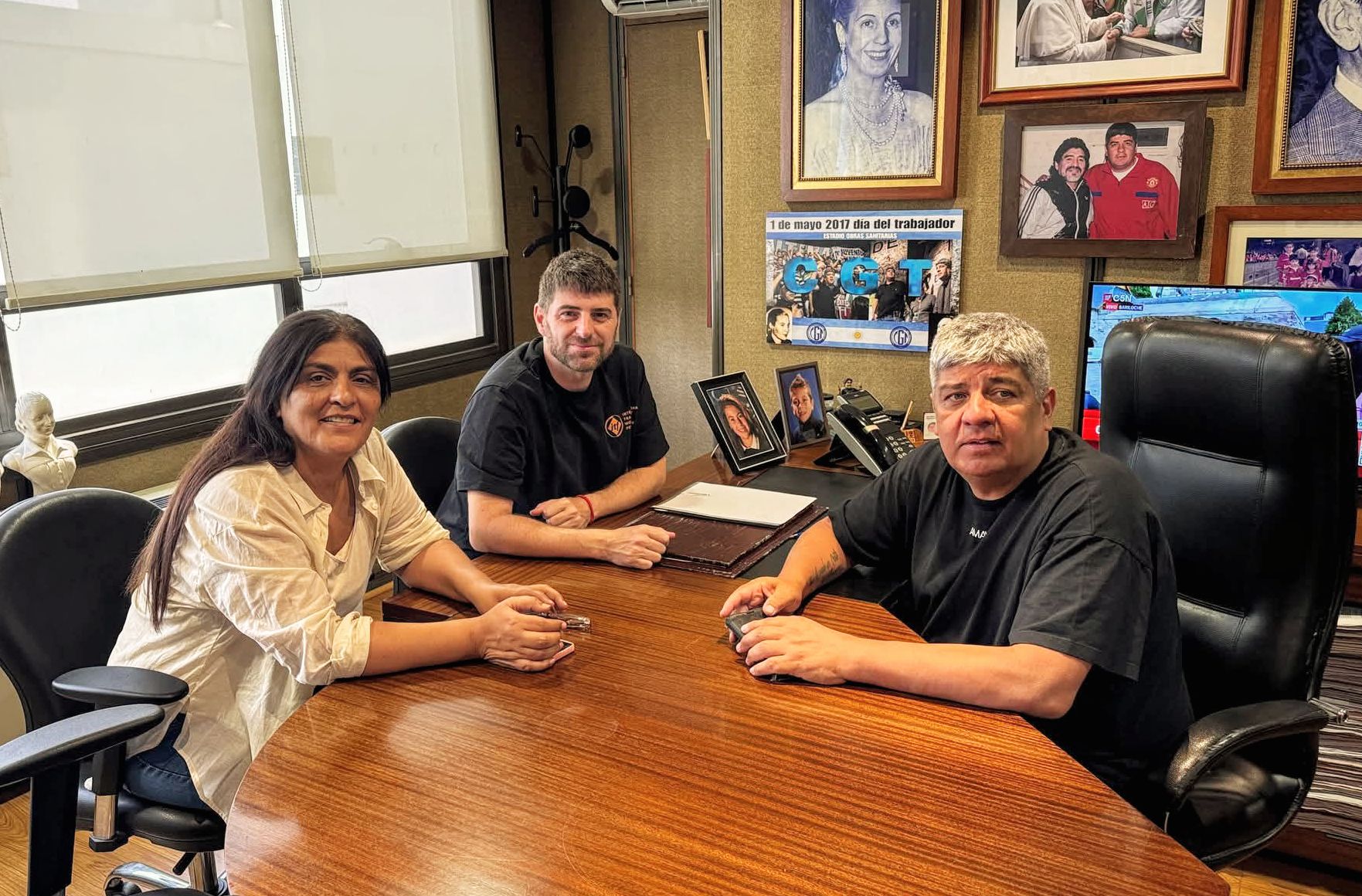 Pablo Moyano se reunió con la ITF y coordinó una agenda sindical para el primer semestre