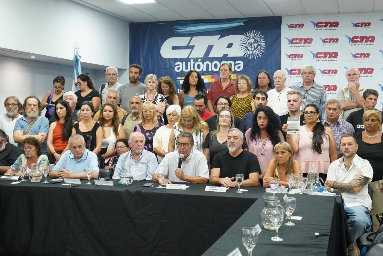 Las dos CTA van al paro nacional y profundizan la lucha contra la reforma laboral