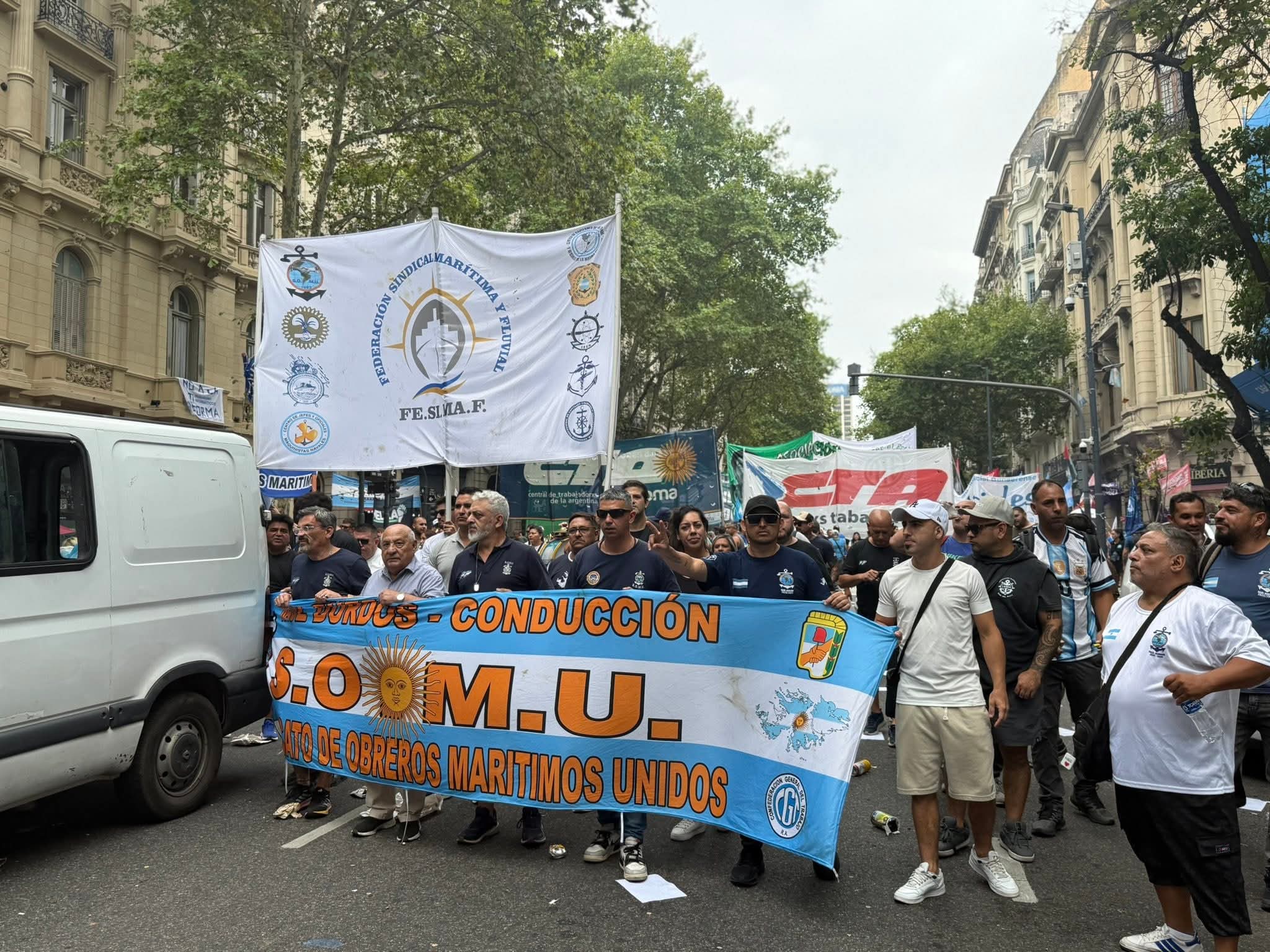 FESIMAF expresó su rechazo a la sanción de reforma laboral y activó un paro en el sector marítimo y fluvial