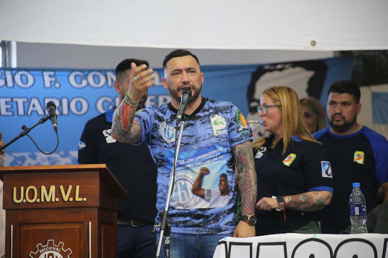El triunviro de la CGT Zona Norte Andres Minio se pronunció tras el mensaje de Javier Milei en la apertura de sesiones ordinarias del Congreso.