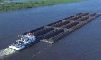 Problemas en la hidrovía Paraguay-Paraná: embarcaciones podrían ser  interrumpida