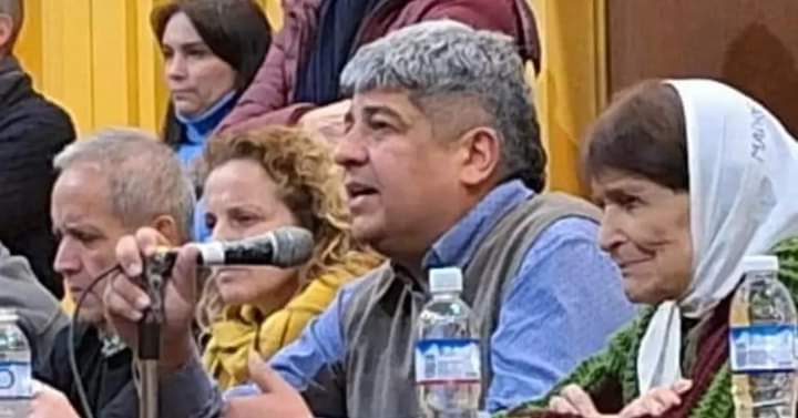 Pablo Moyano participó en el encuentro de  organismo de los derechos humanos 