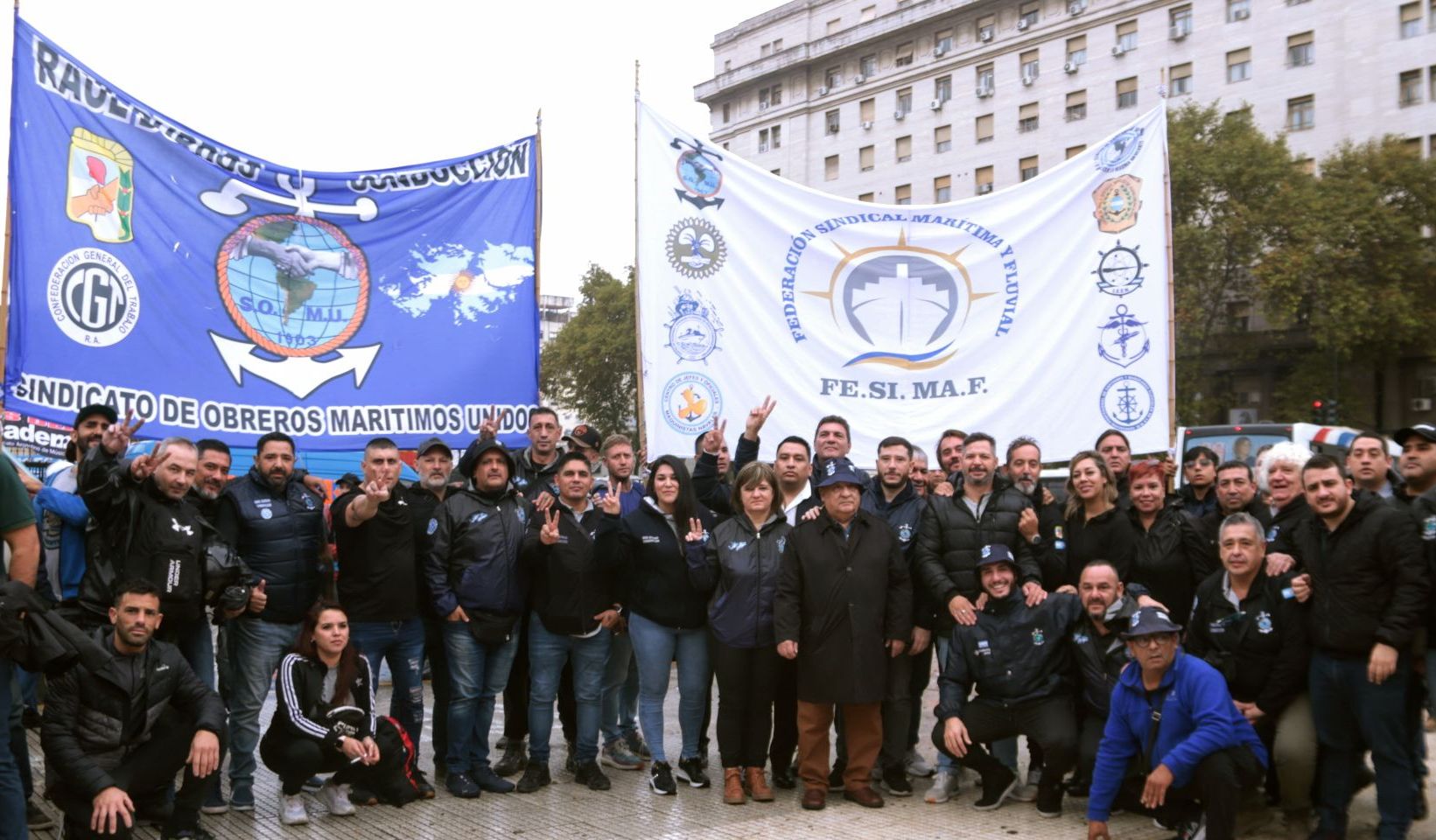 Acuerdo paritario entre gremios de Fe, Si. Ma.F. y la Cámara Naviera Argentina