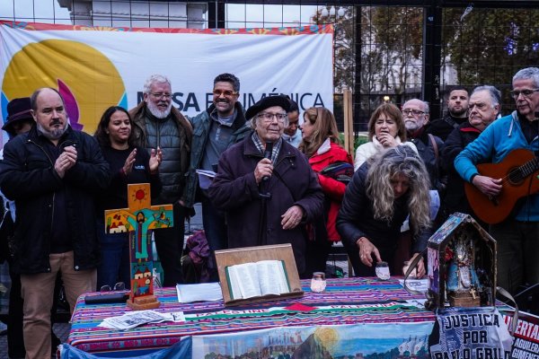 P&eacute;rez Esquivel continua un ayuno nacional contra el hambre y suma el respaldo de gremios, organizaciones sociales y religiosas