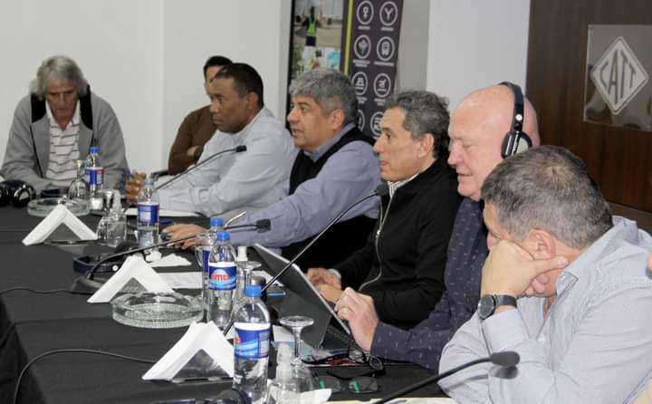 Vicepresidente primero de la ITF Pablo Moyano, se reunió con Stephen Cotton, Secretario General de la ITF 