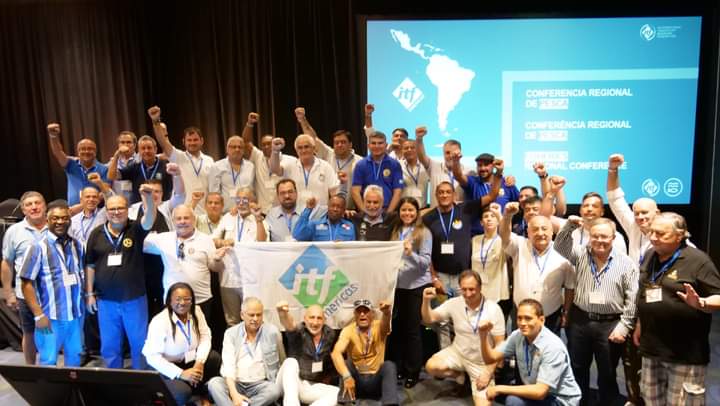 La ITF  comenzó  la Conferencia Regional, en Cancún, con una reunión de todo el  sector pesquero.