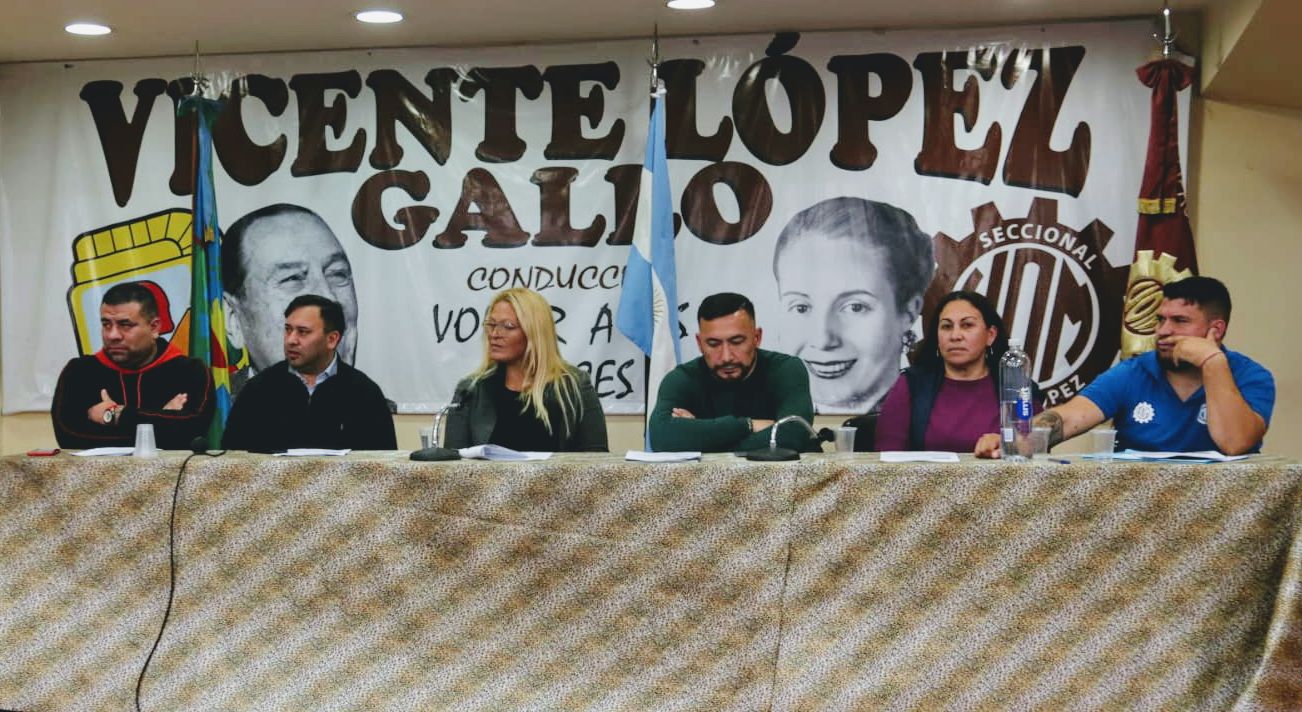La CGT Zona Norte repudio la represión a jubilados frente al Congreso de la Nación.