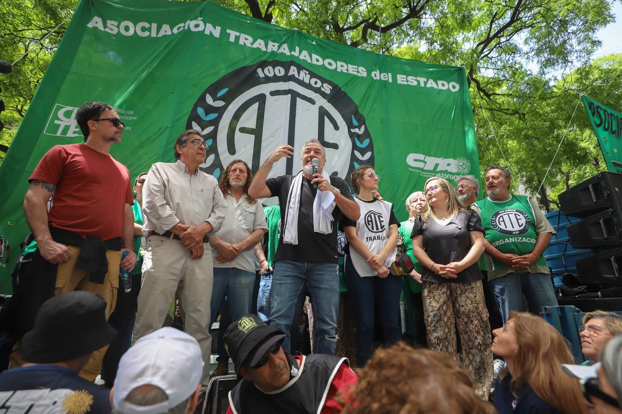 Rodolfo Aguiar denuncia persecución del Gobierno tras el paro de ATE