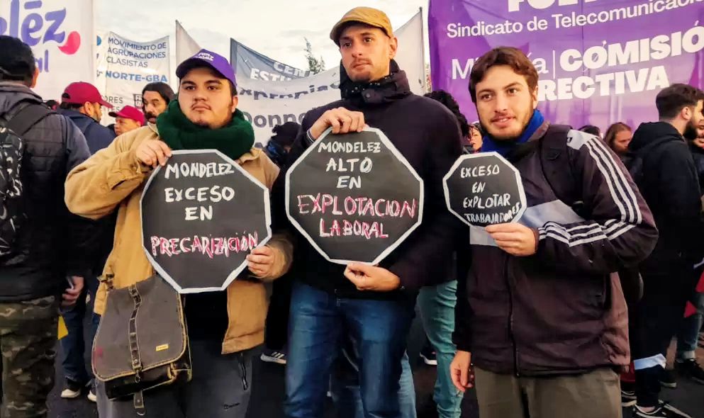 Mondelez paraliza su planta por el derrumbe económico y los trabajadores apuntan directo al gobierno de Milei